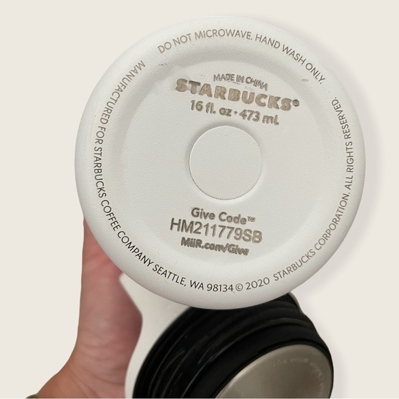 Starbucks limited edition twist top 16oz Mirr tumbler - Picture 5 of 10